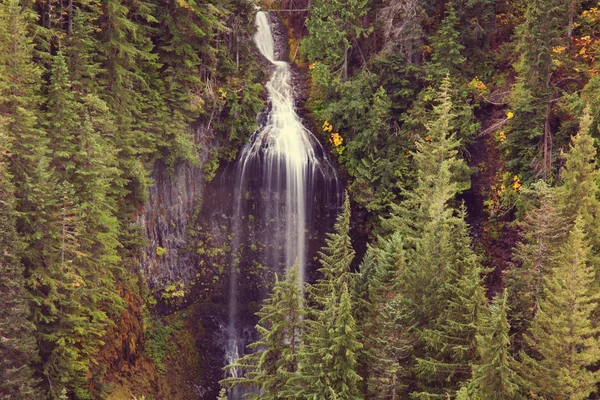 Mouvement cascade dans la pierre — Photo