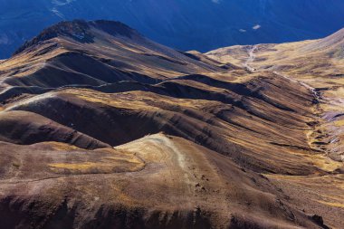 Vinicunca, Cusco bölge, Peru doğal görünümü
