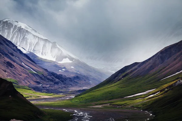 Malebné hory, Aljaška — Stock fotografie