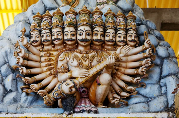 Ancient Hinduism god sculpture — Stock Photo, Image