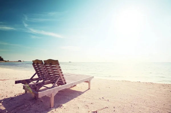 Schöner Strand am Meer — Stockfoto