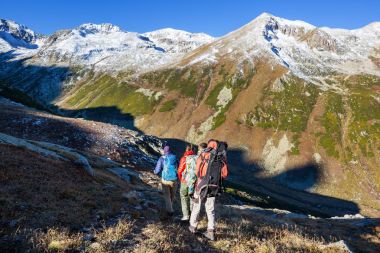 Kaçkar dağlarında yürüyüş