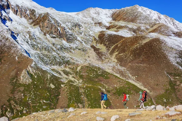 Kaçkar dağlarında yürüyüş — Stok fotoğraf