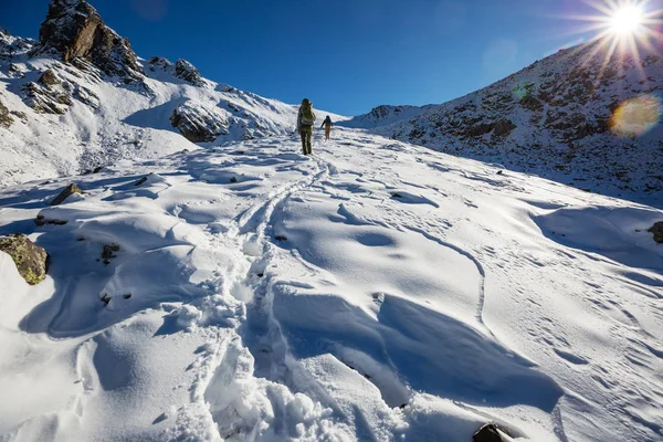 Caminhada nas montanhas Kackar — Fotografia de Stock