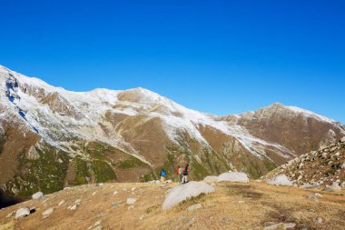 Kaçkar dağlarında yürüyüş
