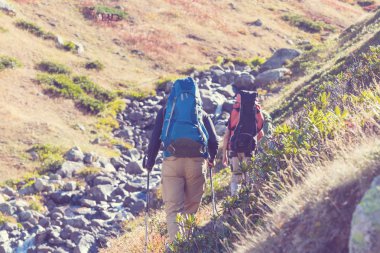 Kaçkar dağlarında yürüyüş