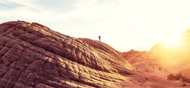 kumtaşı oluşumları Utah