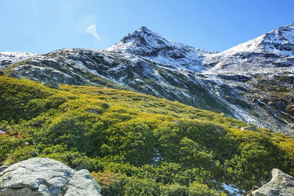 Herfst seizoen in Kackar bergen — Stockfoto