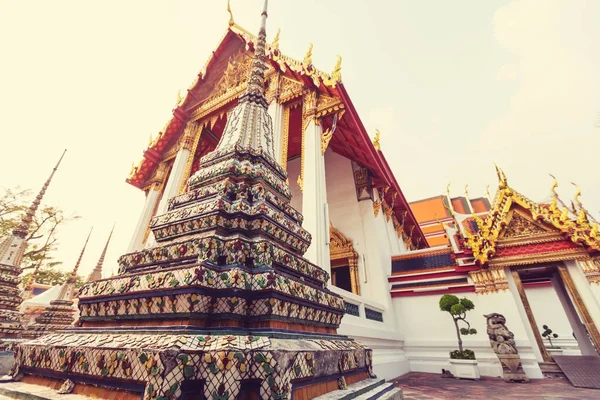 Tempel Thailändischer Religiöser Architektur — Stockfoto