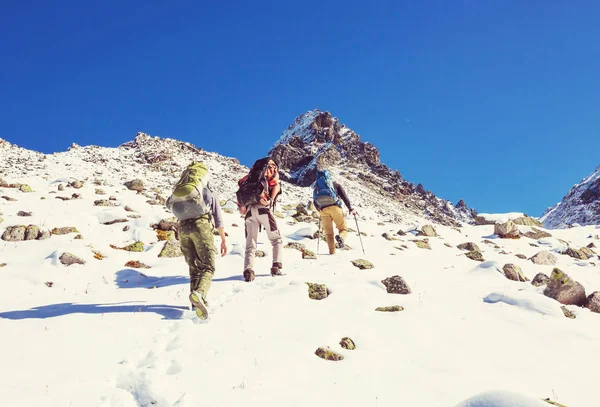 Caminhada nas montanhas Kackar — Fotografia de Stock