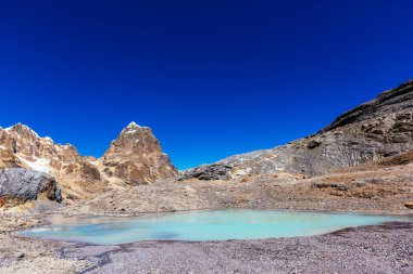 Güzel dağlarının Cordillera yükseltisidir manzaralar