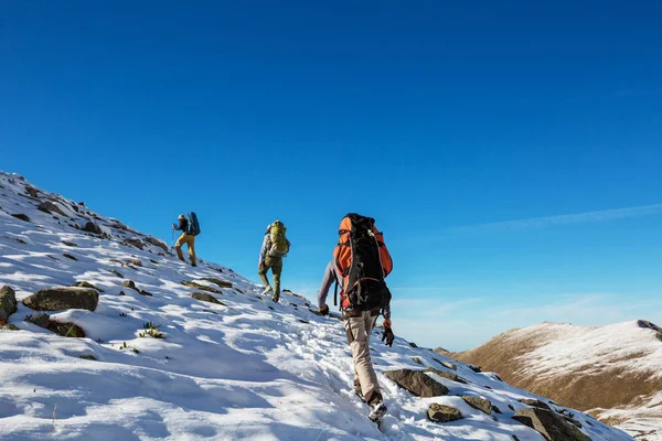 Wandelen in de bergen van de Kackar — Stockfoto