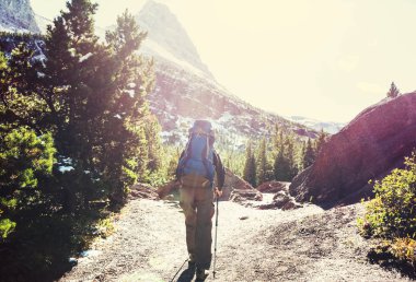 buzul Ulusal parkta yürüyüş