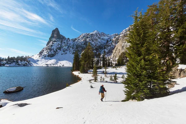 Hike in Sierra Nevada — Stock Photo, Image