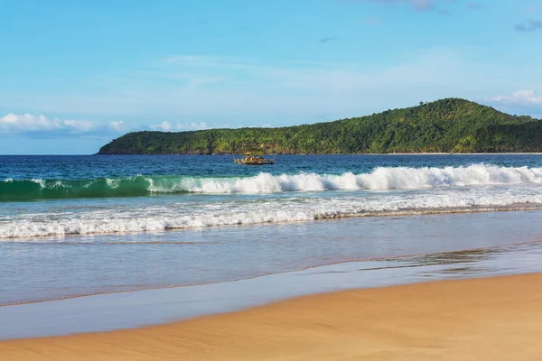 Incredibile vista panoramica sulla baia di mare — Foto Stock