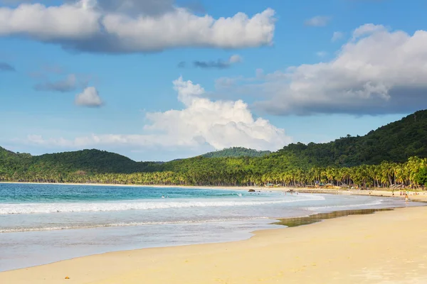 Fantastische schilderachtige uitzicht op zee baai — Stockfoto