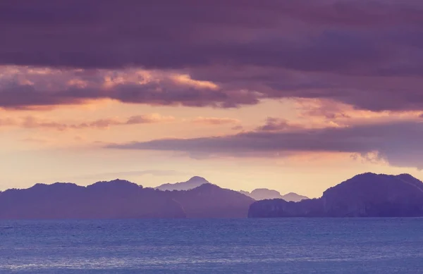 Increíble vista panorámica de la bahía del mar — Foto de Stock