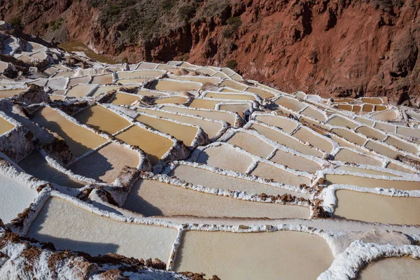 Сіль ставків Maras — стокове фото