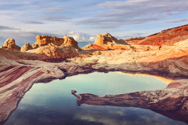 Vermilion Cliffs Nationaal Monument Landschappen Bij Zonsopgang — Stockfoto