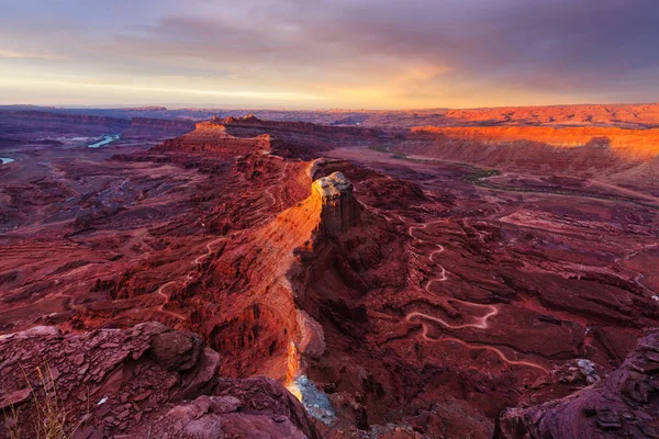 Vista Panorâmica Parque Nacional Canyonlands — Fotografia de Stock