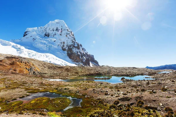 Cordillera Huayhuash Peru Güney Amerika Daki Güzel Dağ Manzaraları — Stok fotoğraf