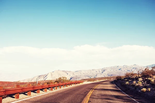 Road Prairie Country Scenic View — Stock Photo, Image