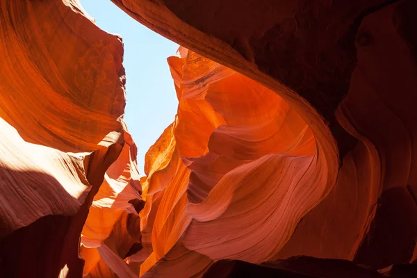 Antelope Canyon Lângă Page Arizona — Fotografie, imagine de stoc