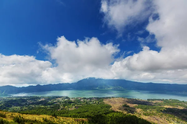 Тропические Пейзажи Острова Бали Индонезия — стоковое фото