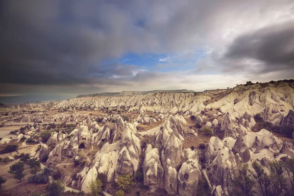 Rotsformaties Van Cappadocië Turkije — Stockfoto