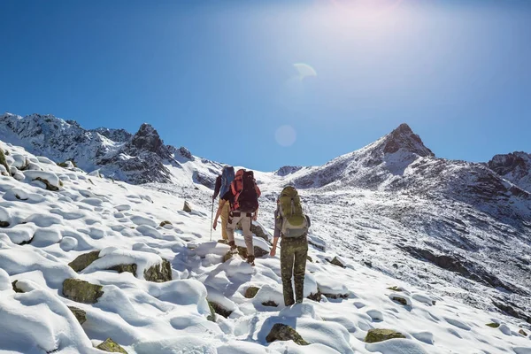 Caminata Las Montañas Kackar Este Turquía Temporada Otoño — Foto de Stock