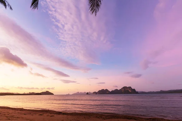 Ruhe Tropischen Strand Malerische Aussicht — Stockfoto