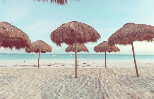 Hermosa Playa Del Océano Instagram Filtro —  Fotos de Stock