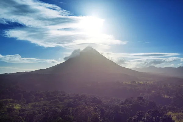 Мальовничі Вулкан Ареналь Коста Ріці Центральна Америка — стокове фото