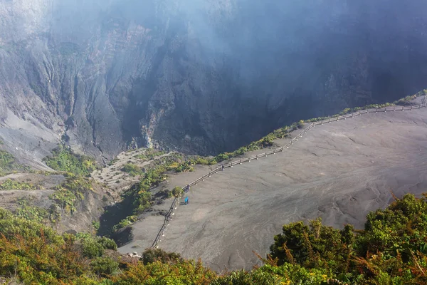 Hike Irazu Volcano Central America Costa Rica — Stock Photo, Image