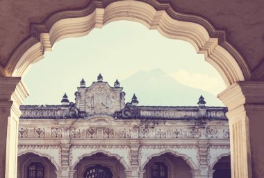 Antigua Guatemala şehrindeki sömürge mimarisi, Orta Amerika, Guatemala