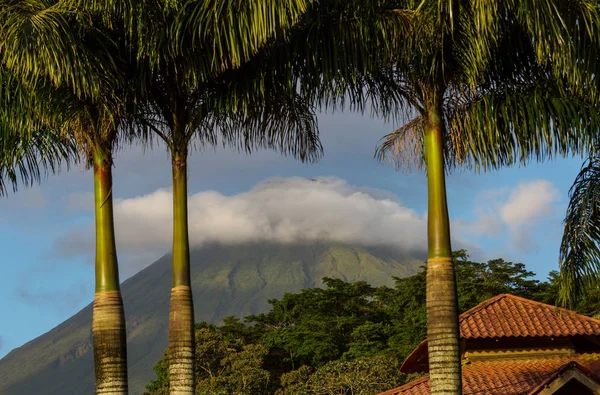 Vulcano Arenal Scenico Costa Rica America Centrale — Foto Stock