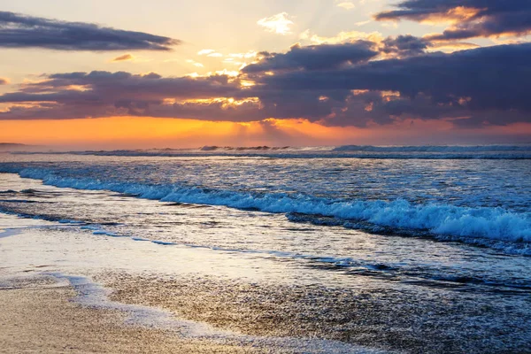 Hermosa Costa Tropical Del Océano Pacífico Costa Rica — Foto de Stock