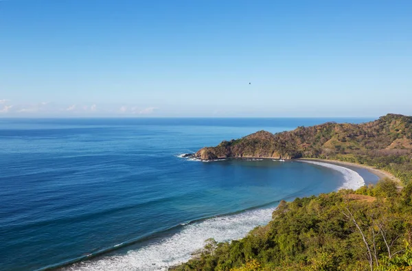 Prachtige Tropische Stille Oceaan Kust Costa Rica — Stockfoto