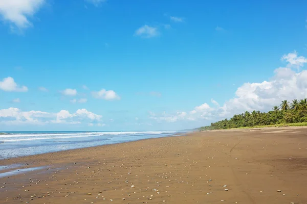 哥斯达黎加美丽的热带太平洋海岸 — 图库照片