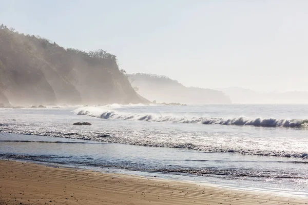 Hermosa Costa Tropical Del Océano Pacífico Costa Rica —  Fotos de Stock