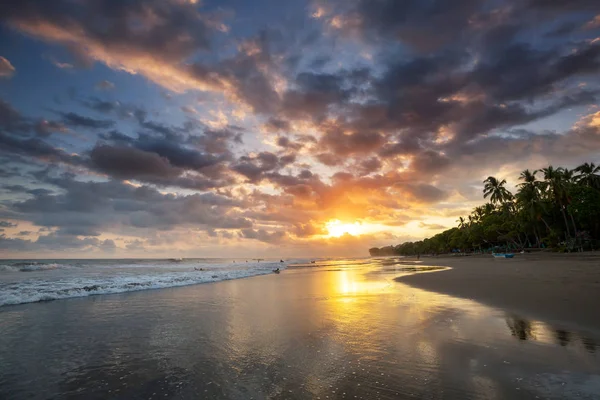 Bella Costa Tropicale Dell Oceano Pacifico Costa Rica — Foto Stock