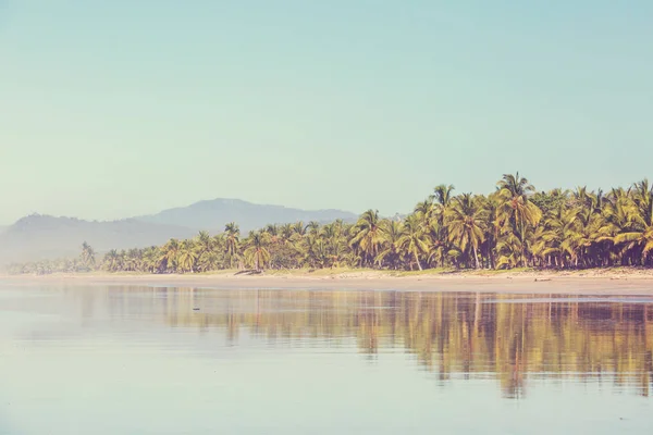 Bella Costa Tropicale Dell Oceano Pacifico Costa Rica — Foto Stock