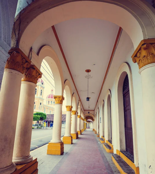 Arquitetura Colonial Nicarágua América Central — Fotografia de Stock