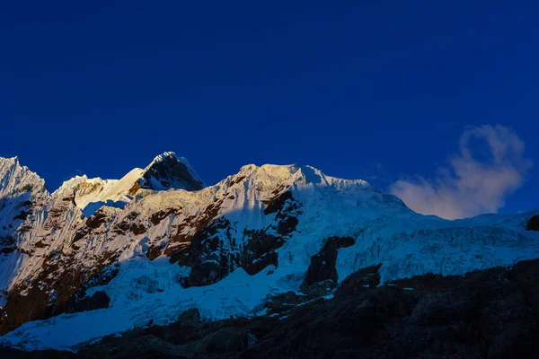 Krásné Horské Krajiny Cordillera Huayhuash Peru Jižní Amerika — Stock fotografie