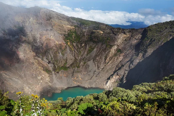 Caminata Volcán Irazu Centroamérica Costa Rica —  Fotos de Stock