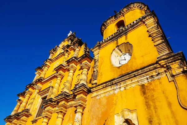 Colonial Architecture Leon City Nicaragua — Stock Photo, Image