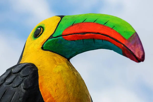 Sculpture Toucan Costa Rica Amérique Centrale — Photo