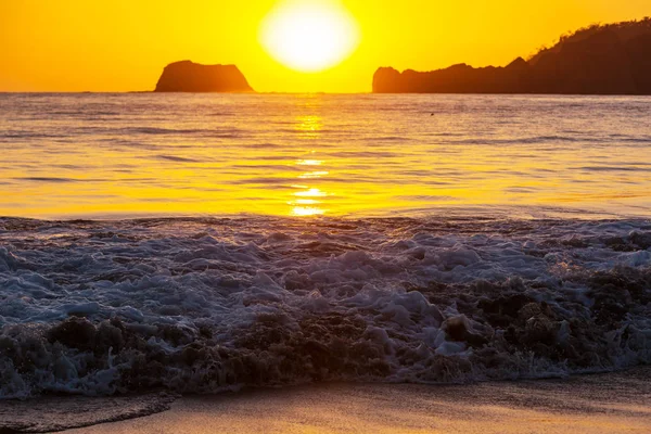 Schöne Tropische Pazifikküste Costa Rica — Stockfoto