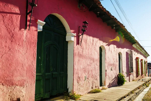 Colonial Architecture Salvador Central America — Stock Photo, Image