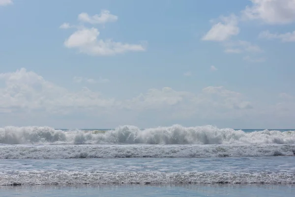 Strand Aan Oceaan Kust — Stockfoto